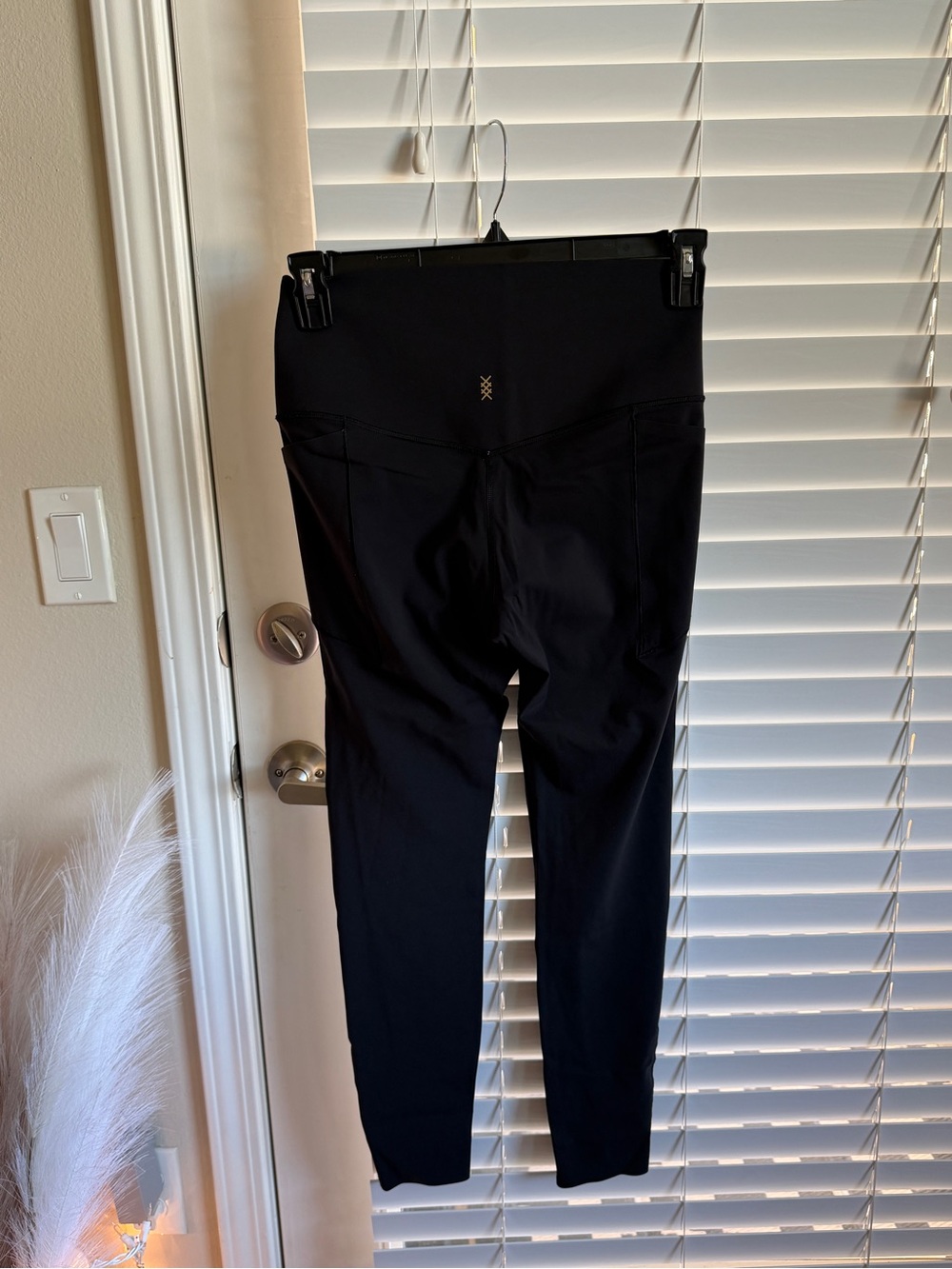 RHONE Black High-Waist Leggings